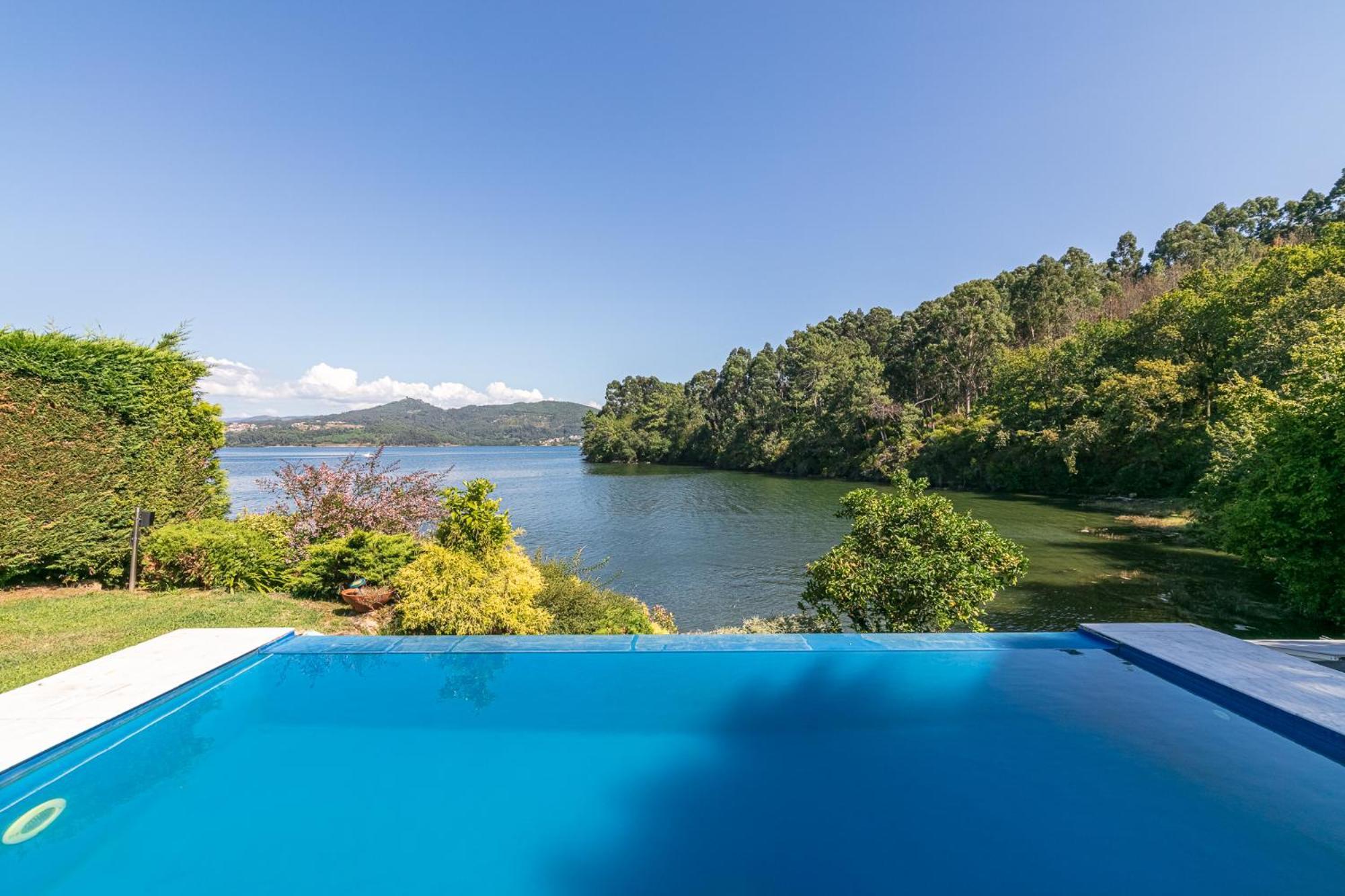 Espectacular Casa Vilaboa Pontevedra Exterior foto